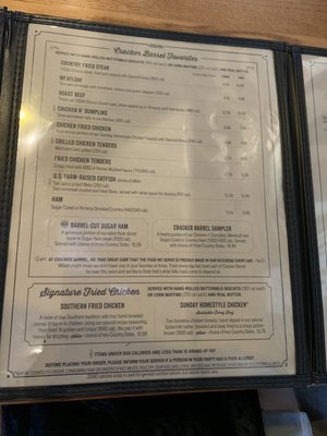 Menu photo 7 Cracker Barrel Old Country Store Harker Heights, TX Menu photo 7 Cracker Barrel Old Country Store Harker Heights, TX