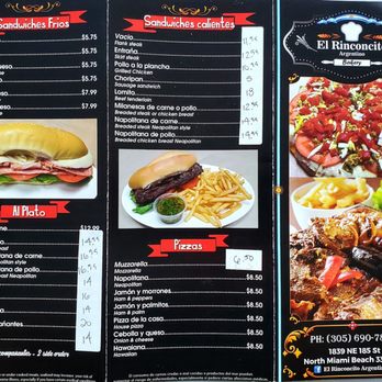 El Rinconcito Argentino - Menu - Bakeries Near Me - North Miami Beach, Florida El Rinconcito Argentino - Menu - Bakeries Near Me - North Miami Beach, Florida