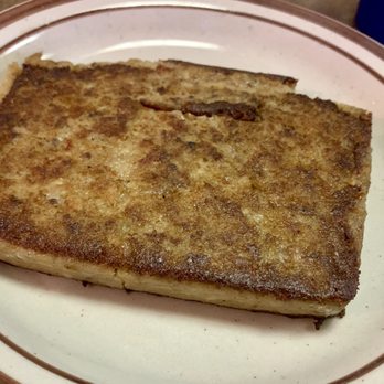 Squeaky Rail Diner - Great tasting scrapple. Was impressed. - Diners Near Me - Enola, Pennsylvania