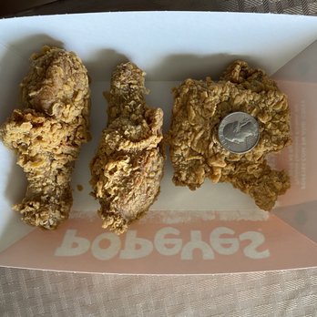 Popeyes Louisiana Kitchen - Small thigh and drums - Chicken Wings Near Me - Centerton, Arkansas Popeyes Louisiana Kitchen - Small thigh and drums - Chicken Wings Near Me - Centerton, Arkansas