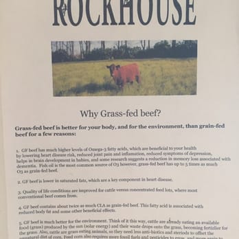 Red River Rockhouse - Why grass-fed beef? - New American Near Me - Campton, Kentucky Red River Rockhouse - Why grass-fed beef? - New American Near Me - Campton, Kentucky
