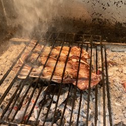 O Veleiro - Squid on the grill outside