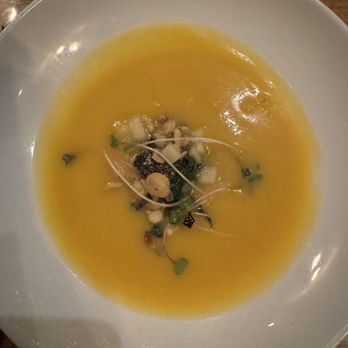 Earth at Hidden Pond - Butternut squash soup - New American Near Me - Kennebunkport, Maine Earth at Hidden Pond - Butternut squash soup - New American Near Me - Kennebunkport, Maine