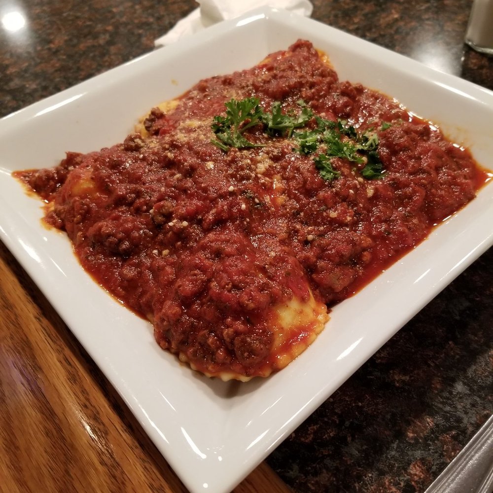 Johnny's Cafe - Meat Ravioli with meat sauce - Italian Near Me - Fox Lake, Illinois Johnny's Cafe - Meat Ravioli with meat sauce - Italian Near Me - Fox Lake, Illinois