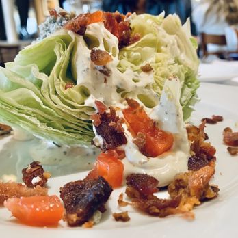Brio Italian Grille - Wedge of lettuce salad with blue cheese dressing - Italian Near Me - Sarasota, Florida