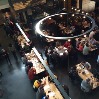 Surly Brewing - Long dining tables in the taproom - Breweries Near Me - Minneapolis, Minnesota Surly Brewing - Long dining tables in the taproom - Breweries Near Me - Minneapolis, Minnesota