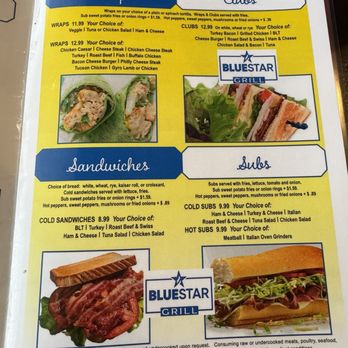 Blue Star Grill - Menu - Burgers Near Me - High Springs, Florida Blue Star Grill - Menu - Burgers Near Me - High Springs, Florida