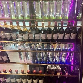 Ocean Buffet - One of 4 "bottle walls" - Buffets Near Me - Massapequa, New York