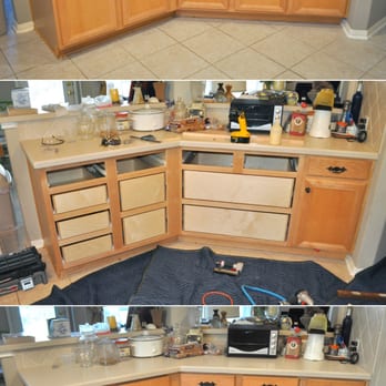 Converting Builder Grade Shelf Cabinets To All Drawer Base