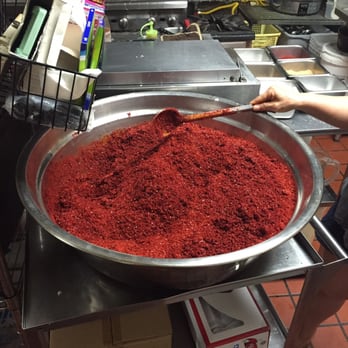 Mhat Korean Restaurant - The spice they use to make a lot of their dishes! - Korean Near Me - La Palma, California