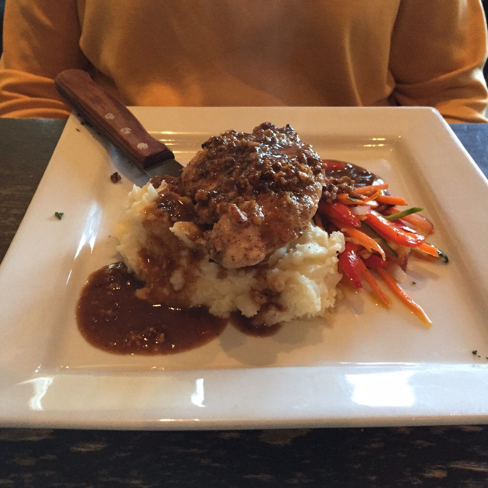 Black Spoon Bistro - Pecan crusted chicken. - Seafood Near Me - North Sydney, Nova Scotia