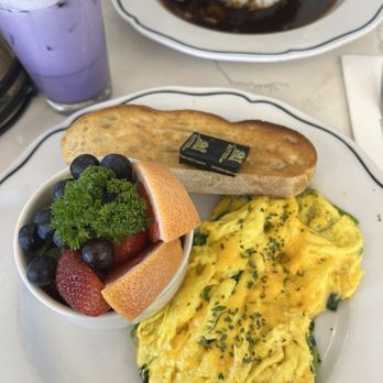 Sweet Maple - Sorry you can barely see the Loco moco - Breakfast & Brunch Near Me - Cupertino, California
