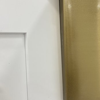 Quality Kitchens & Bath - a gold refrigerator - Cabinetry Near Me - Garden City, Michigan