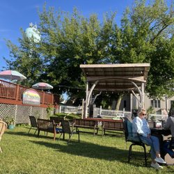 Village Cafe-Village Pub -  Pentwater - Great outdoor music on a nightly basis. Fun, family oriented dining outside to see it all! Very unique!