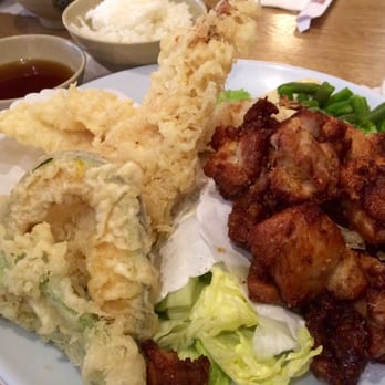 Taiko - Combo #3- Tempura & Sesame Chicken - Japanese Near Me - Irvine, California Taiko - Combo #3- Tempura & Sesame Chicken - Japanese Near Me - Irvine, California