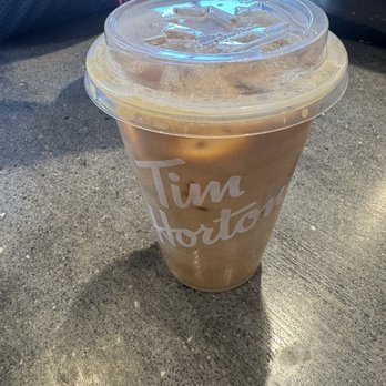 Tim Hortons - Westfield - Iced caramel latte - Coffee & Tea Near Me - Westfield, New York Tim Hortons - Westfield - Iced caramel latte - Coffee & Tea Near Me - Westfield, New York