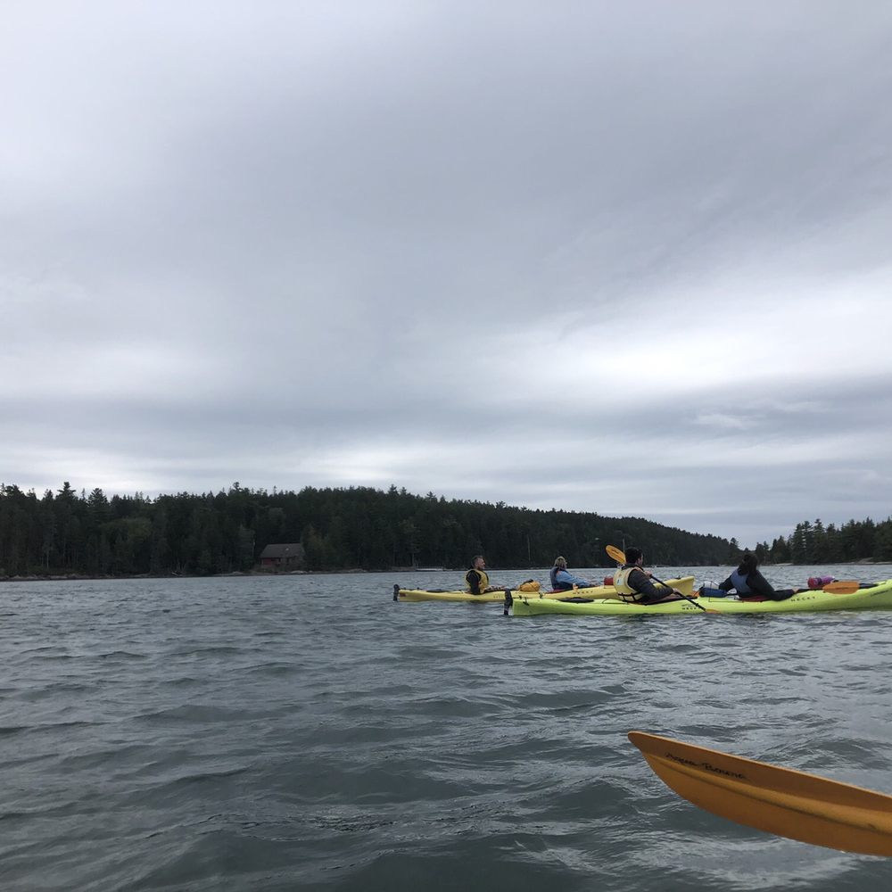 Maine State Sea Kayak - The sea kayaking was choppy but very manageable for a novice. - Rafting/Kayaking Near Me - Bar Harbor, Maine
