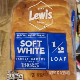 The 1/2 loaf comes in many flavors. Perfect for my small household. The 1/2 loaf comes in many flavors. Perfect for my small household.