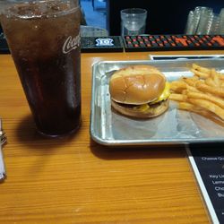 Sweet Onion Social - It was a good burger and fries  on the menu is called smasher