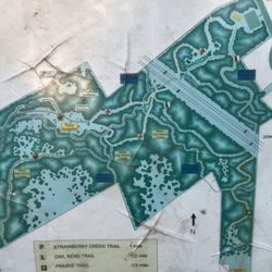 Strawberry Creek Nature Area - Map