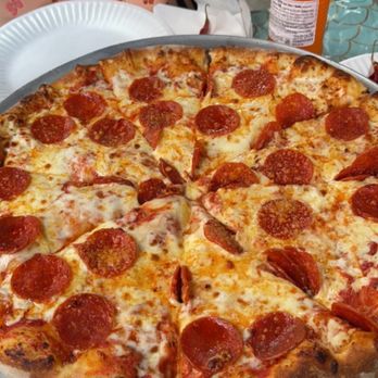 Pizza and Pasta Bar - Large Pepperoni and Cheese Pizza - Pizza Near Me - Seattle, Washington