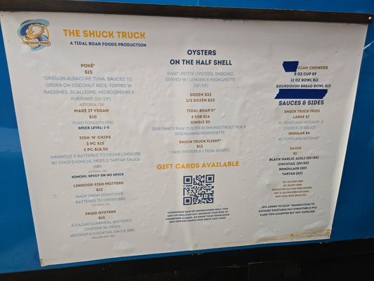 Tidal Boar Foods: The Shuck Truck by null