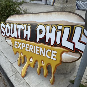 South Philly Experience - Street signage - Cheesesteaks Near Me - Los Angeles, California
