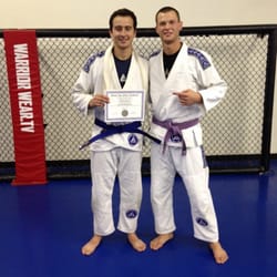 Gracie Jiu Jitsu La Mirada - Congrats on earning your Blue Belt Brandon!
