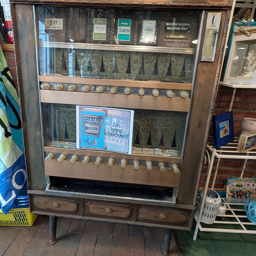 The Rustic Mermaid - Antique cigarette machine - Antiques Near Me - Kill Devil Hills, North Carolina The Rustic Mermaid - Antique cigarette machine - Antiques Near Me - Kill Devil Hills, North Carolina