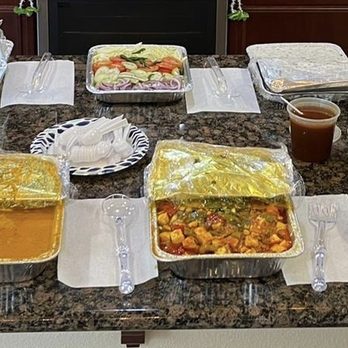 Chaat Bhavan - Dublin - Samosa, paneer sabzi, Malai Kofta, Spinach Dal, Rice, salad, Naan, Paratha, Gulab Jamun, dipping chutneys, Raita - Indian Near Me - Dublin, California Chaat Bhavan - Dublin - Samosa, paneer sabzi, Malai Kofta, Spinach Dal, Rice, salad, Naan, Paratha, Gulab Jamun, dipping chutneys, Raita - Indian Near Me - Dublin, California