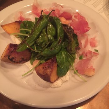 Ember - Seared peach salad - New American Near Me - Arroyo Grande, California