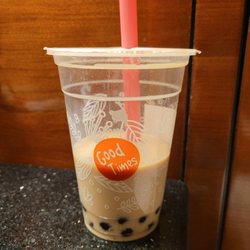 Teamo Tea - TeaMo signature milk tea with honey pearl regular size