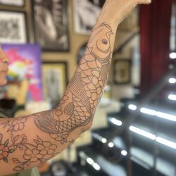 Players Club Tattoo Parlor - Work in progress by Gabe.... @galimtattoo