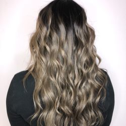 Color correction reverse balayage