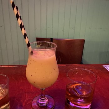 Cafe La Trova - Banana Daquiri & La Trova Old Fashioned - Cocktail Bars Near Me - Miami, Florida