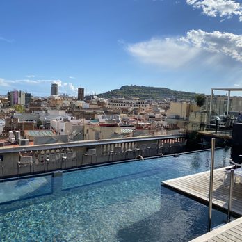 Hotel Ohla Barcelona - Roof top view - Hotels Near Me - Barcelona, B