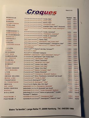 Menu photo 1 La Famille Hamburg, HH