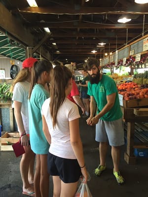 Farmers market in Kirkwood by null