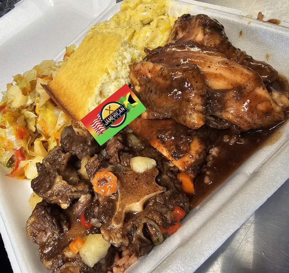 Food from Jamerican Eats