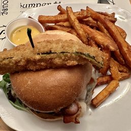 Smoked burger