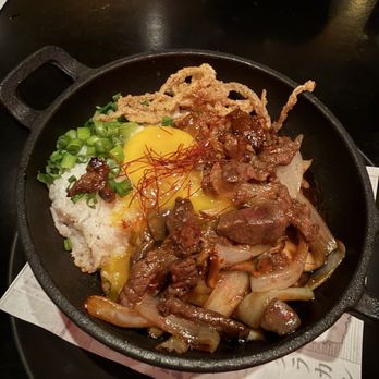 Tokio Pub - Beef Sizzling Rice - Japanese Near Me - Schaumburg, Illinois Tokio Pub - Beef Sizzling Rice - Japanese Near Me - Schaumburg, Illinois