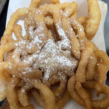 Beef Says Whaaat - 1.00$ funnel cake!! - Breakfast & Brunch Near Me - Pearsall , Texas
