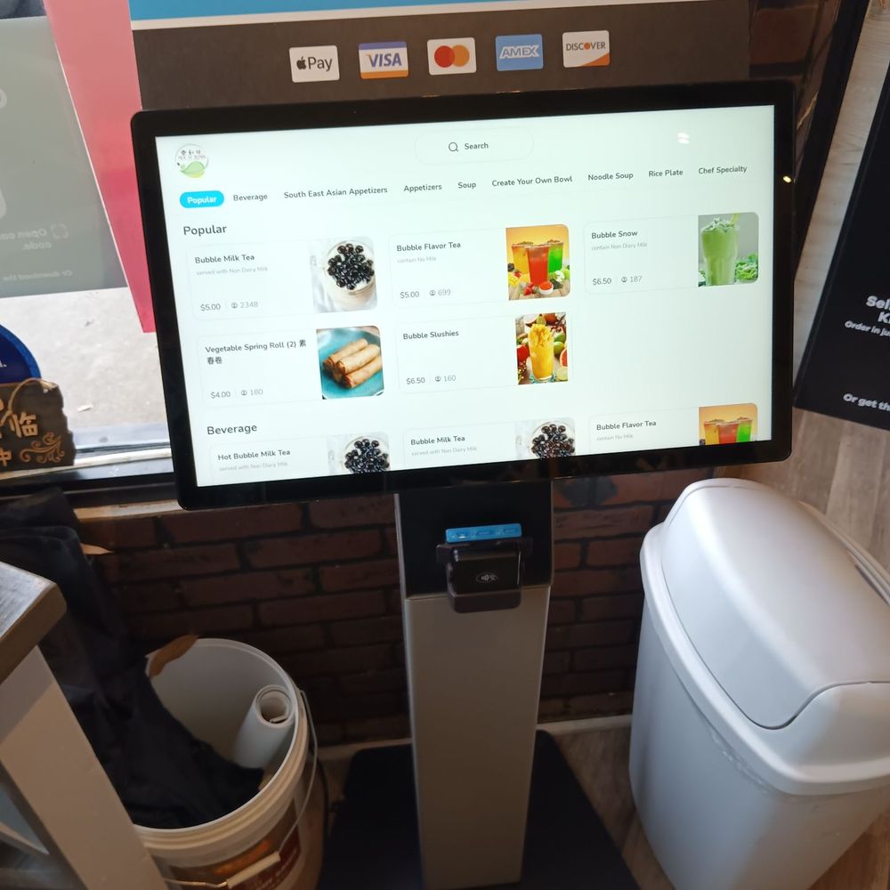 Tea 'n' Bowl - Self service order terminal - Bubble Tea Near Me - Cincinnati, Ohio Tea 'n' Bowl - Self service order terminal - Bubble Tea Near Me - Cincinnati, Ohio