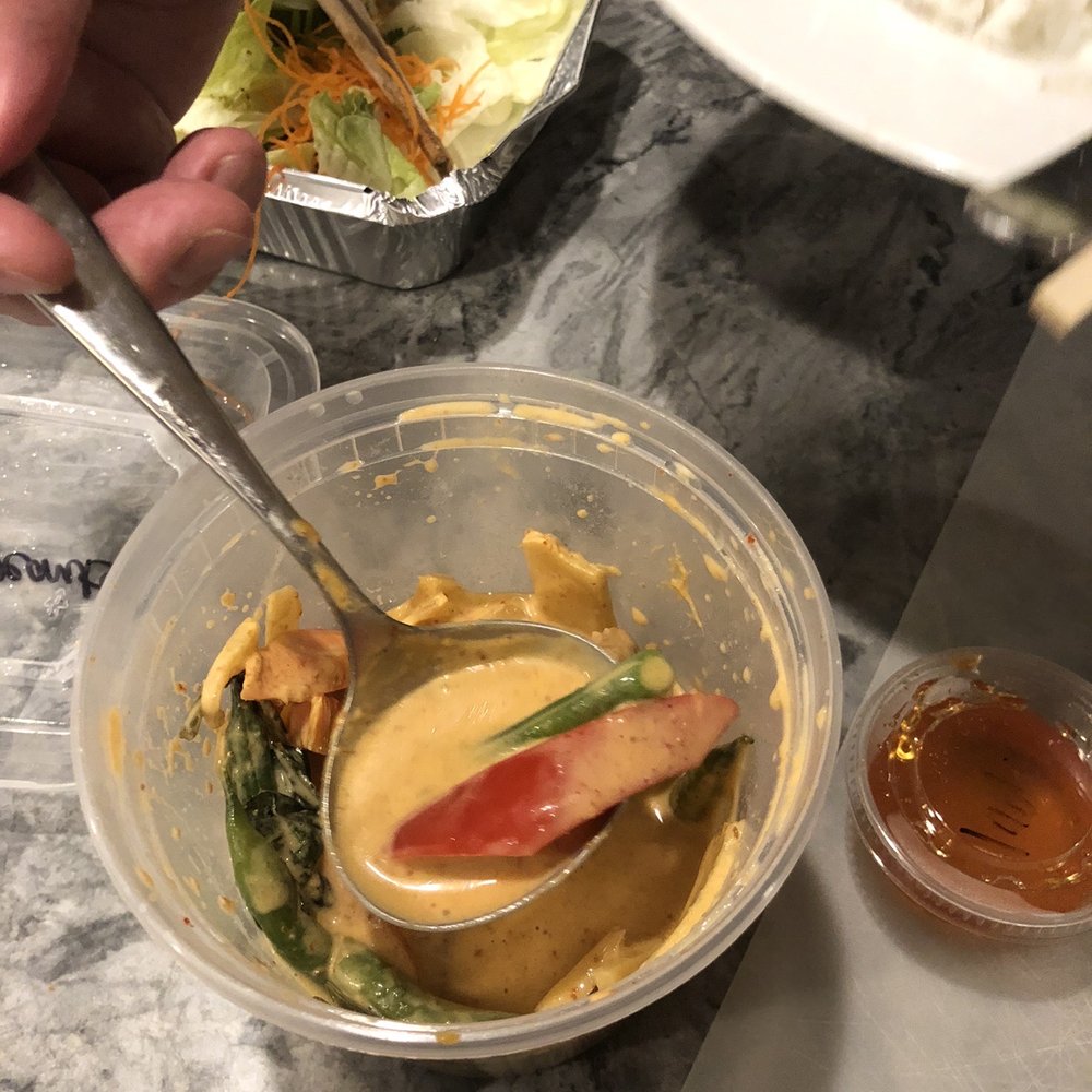 Coconut Thai Cafe - Red Curry with fried tofu! - Thai Near Me - Wellesley, Massachusetts Coconut Thai Cafe - Red Curry with fried tofu! - Thai Near Me - Wellesley, Massachusetts