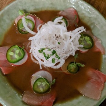 Osamil - Sashimi and Daikon salad - Korean Near Me - New York, New York Osamil - Sashimi and Daikon salad - Korean Near Me - New York, New York