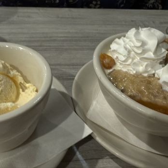 Southern Coast Seafood - Apple Seasonal Cobbler. Really tasty and large portion! - Seafood Near Me - Jacksonville, Florida