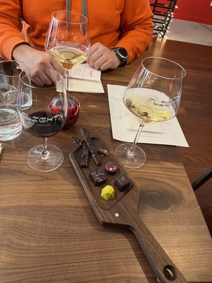 Flight Wine + Chocolate by null