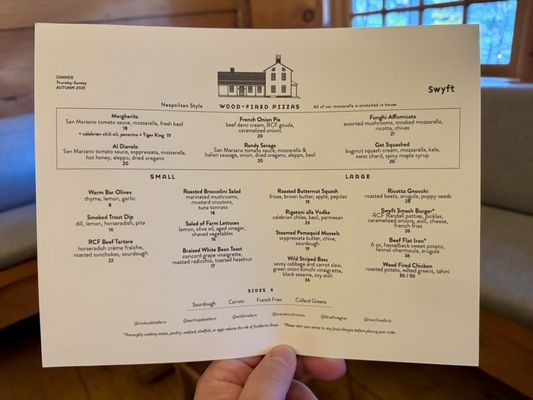 Menu photo 4 Swyft Restaurant Kent, CT