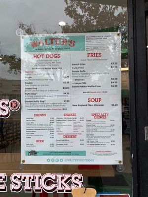 Menu photo 8 Walter's Hot Dogs White Plains, NY
