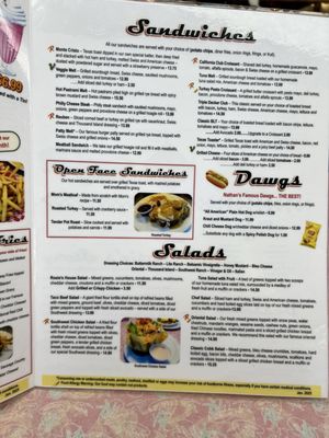 Menu photo 2 Rosie's Diner Monument, CO